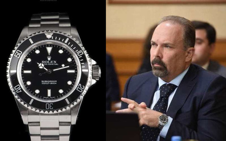У аудитора Счетной палаты Михаила Меня имеется коллекция часов бренда Rolex на 5 миллионов рублей
