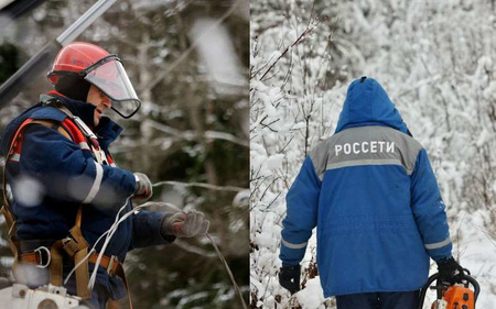 Электроснабжение в Тверской области восстанавливали почти 600 сотрудников «Тверьэнерго» и других филиалов «Россети Центр»