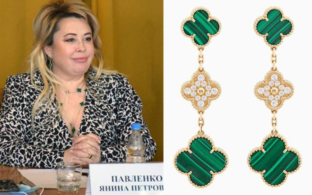 Мэр Ялты Янина Павленко продает украшения от Van Cleef & Arpels за 2 млн рублей, чтобы успокоить разбушевавшихся горожан