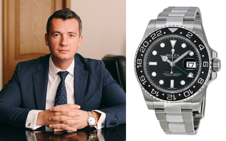 Новый глава Росжелдора Игорь Коваль носит часы Rolex стоимостью 1,4 млн рублей