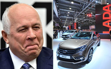 Глава «Ростеха» Сергей Чемезов заявил, что автомобили Lada не уступают по качеству продукции Ford и Kia