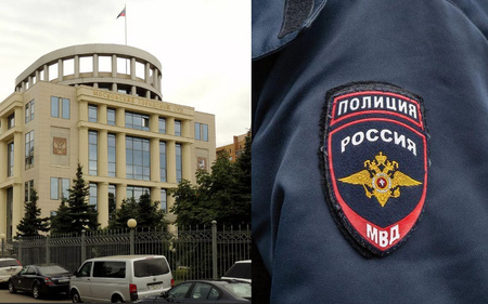 Полиция проводит проверку по факту обстрела здания Мосгорсуда