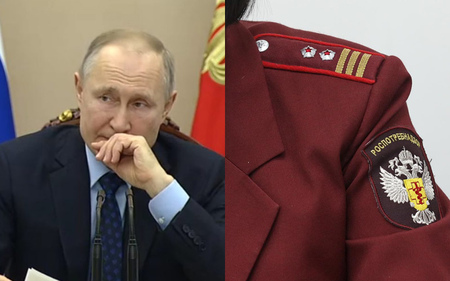 Во время доклада о коронавирусе президент Путин прикоснулся к лицу 15 раз за 26 минут