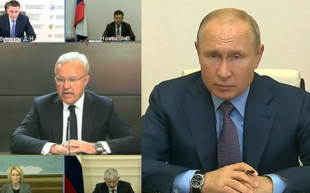 Владимир Путин обвинил власти Красноярского края в бездействии во время разлива топлива в Норильске