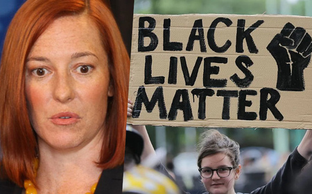 Какая связь между Дженнифер Псаки и «Black Live Matter»?