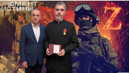 За духовную поддержку воинов: диакон Владимир Вдовин награжден медалью «За вклад в Победу»