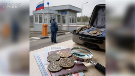 Сувениры из Владивостока обернулись административными делами: на границе перехватили монеты Мэйдзи
