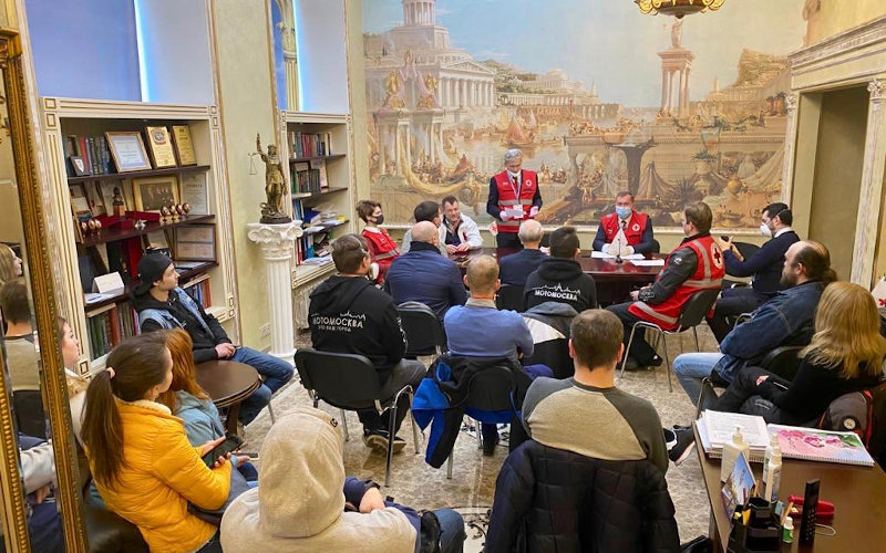 21.04.2020 Запущена Акция Московского Красного Креста «В карантин – ты не один!»