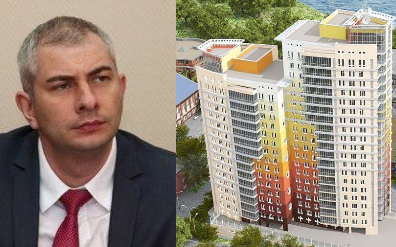 Первый вице-мэр Омска Евгений Фомин получил в подарок парковочное место и квартиру в ЖК «Высоцкий»
