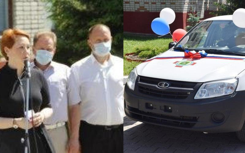 Кандидат в белгородскую облдуму Сергей Попов подарил больнице подержанную машину