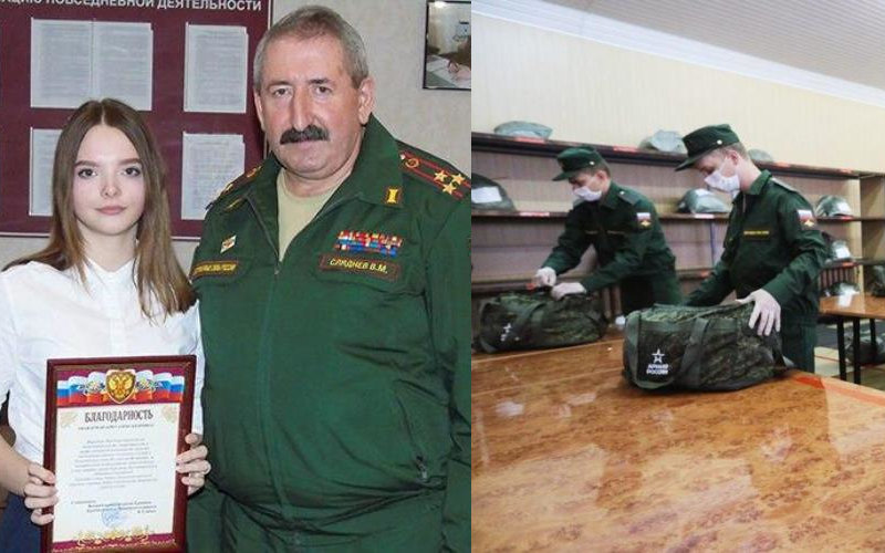 В Курской области 17-летняя лицеистка Анна Целикова помогла военкомату с осенним призывом