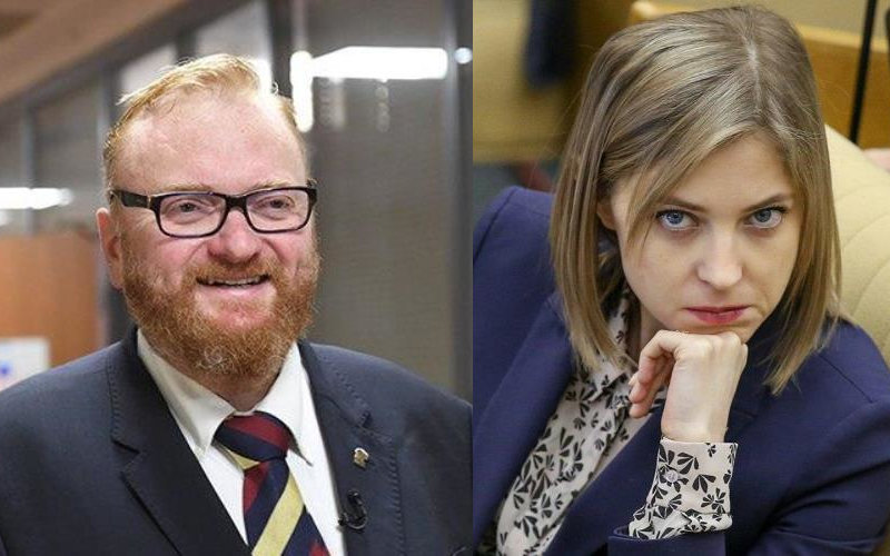 В Госдуму не пустили Поклонскую и Милонова из-за их отказа сдавать тест на COVID-19