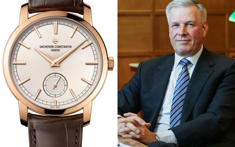 У главы Россельхознадзора Сергея Данкверта замечены дорогие часы Vacheron Constantin Traditionelle