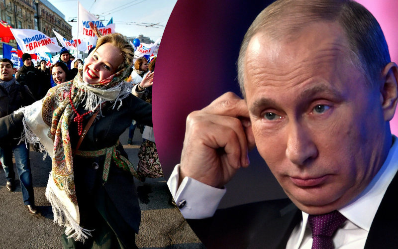 Путин и русский народ оказались в одной лодке