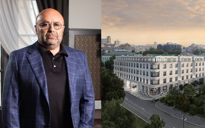«Оружейный барон» Михаил Хубутия не планирует отказываться от строительства апарт-отеля рядом с храмом Христа Спасителя