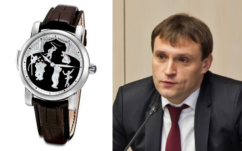 Как депутат Госдумы Сергей Пахомов зарабатывает на часы стоимостью 34 млн рублей