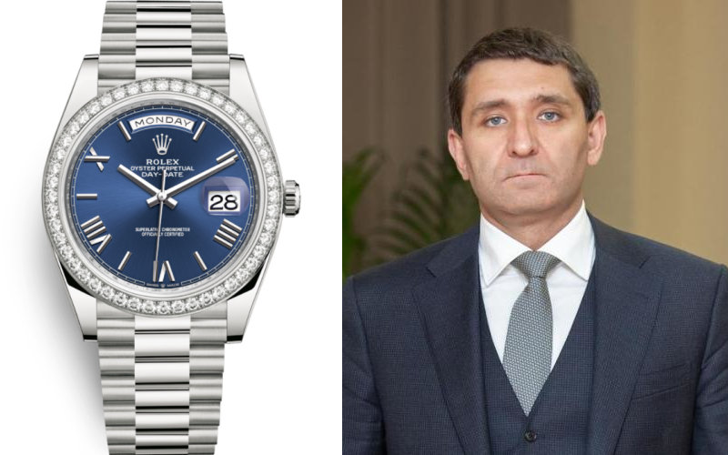 У главы «Россетей» Андрея Рюмина нашлись часы Rolex стоимостью более 3 млн рублей