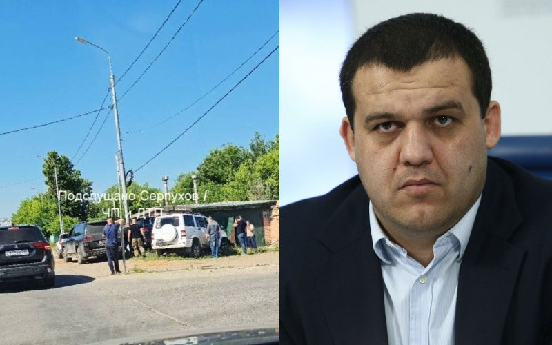 Автомобиль главного боксера России Умара Кремлева попал в аварию в городе Серпухов