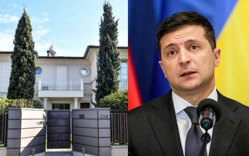 Владимир Зеленский сдал в аренду свою итальянскую виллу российской паре за 50 тыс евро в месяц