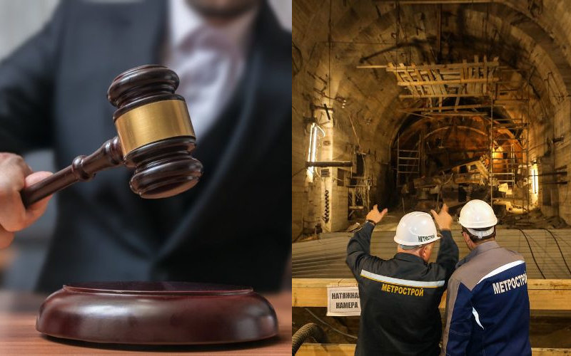 Банкротство «Метростроя» в Санкт-Петербурге сопровождается исками и продажей техники