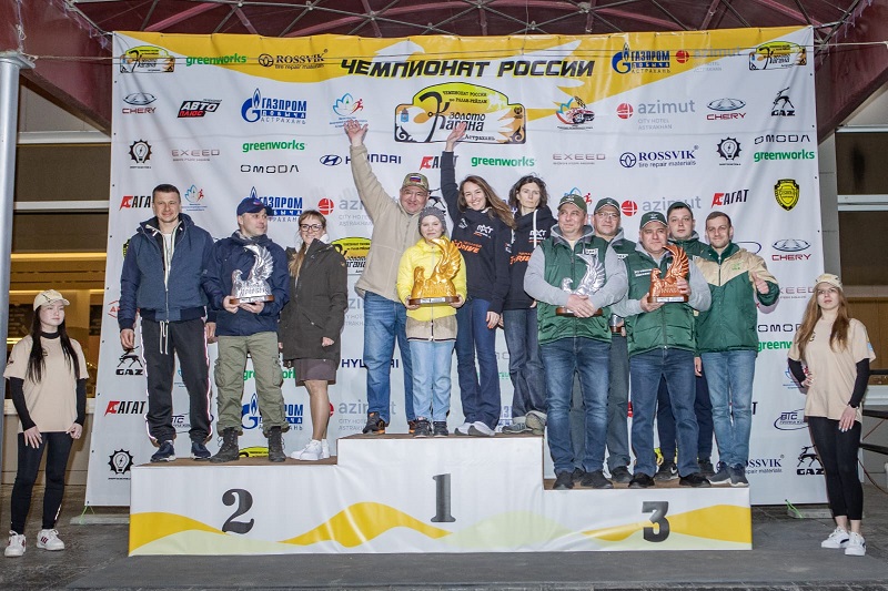 Ралли рейдовая команда «ПОДМОСКОВЬЕ» выиграла второй этап чемпионата России « ЗОЛОТО КАГАНА 2023»