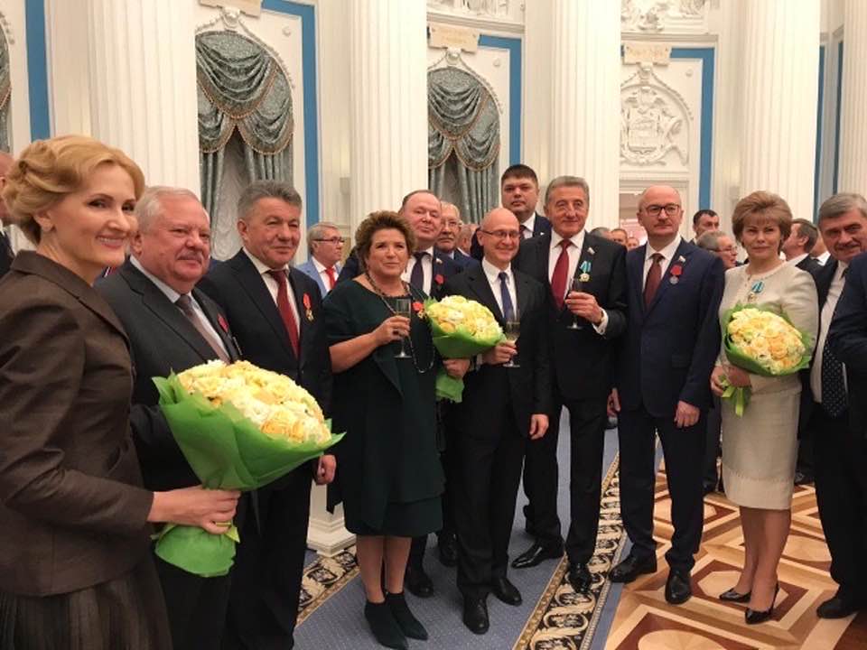 Озеров Виктор Алексеевич Указом Президента России награжден Орденом Александра Невского