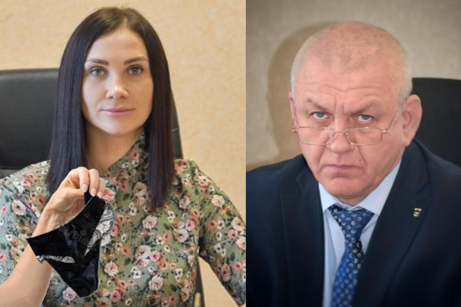 Мэр Южно-Курильска сделал эротический массаж своей подчиненной в прямом эфире