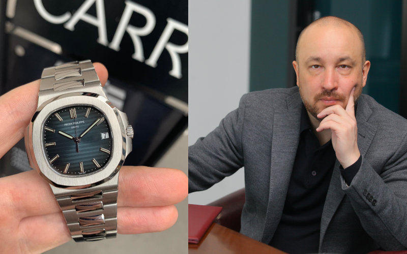 Иркутский депутат от КПРФ Михаил Щапов засветился с элитными часами Pateke Philippe