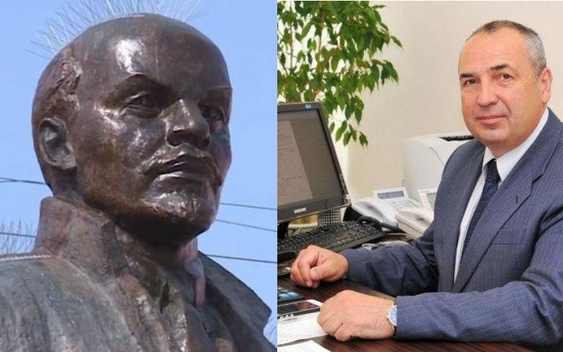 В Магадане Ленину сделали ирокез