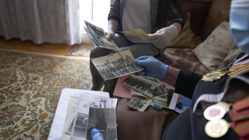 «Хранители России» поздравили ветеранов Великой Отечественной войны с 75-летием Великой Победы