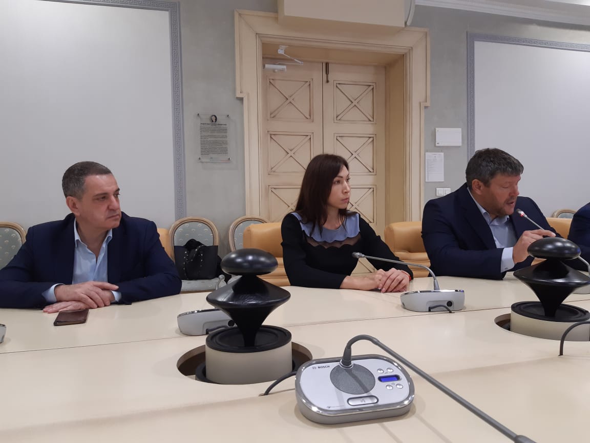 Встреча лидеров Координационных советов «B2B» в Общественной Палате РФ